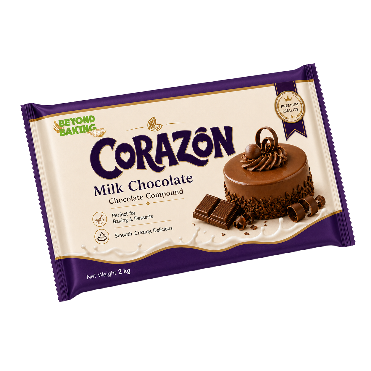 Chocolate pieces