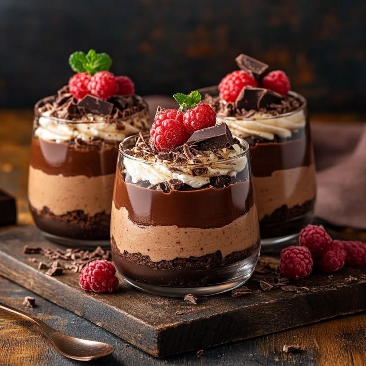 Dessert bowl drizzled with chocolate spread